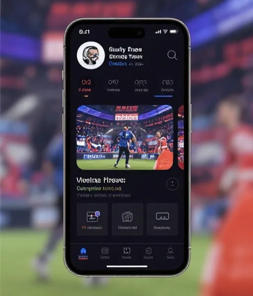 英雄联盟直播App界面