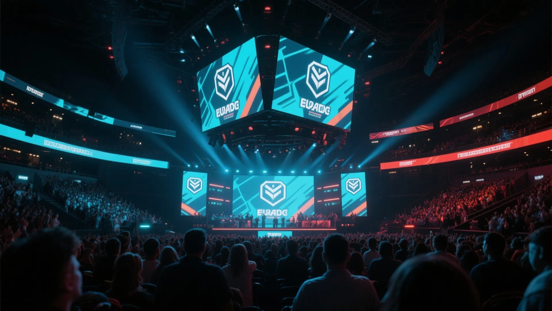 英雄联盟电竞现场